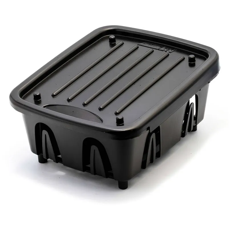 Mini Dish Drainer & Tray, Blac
